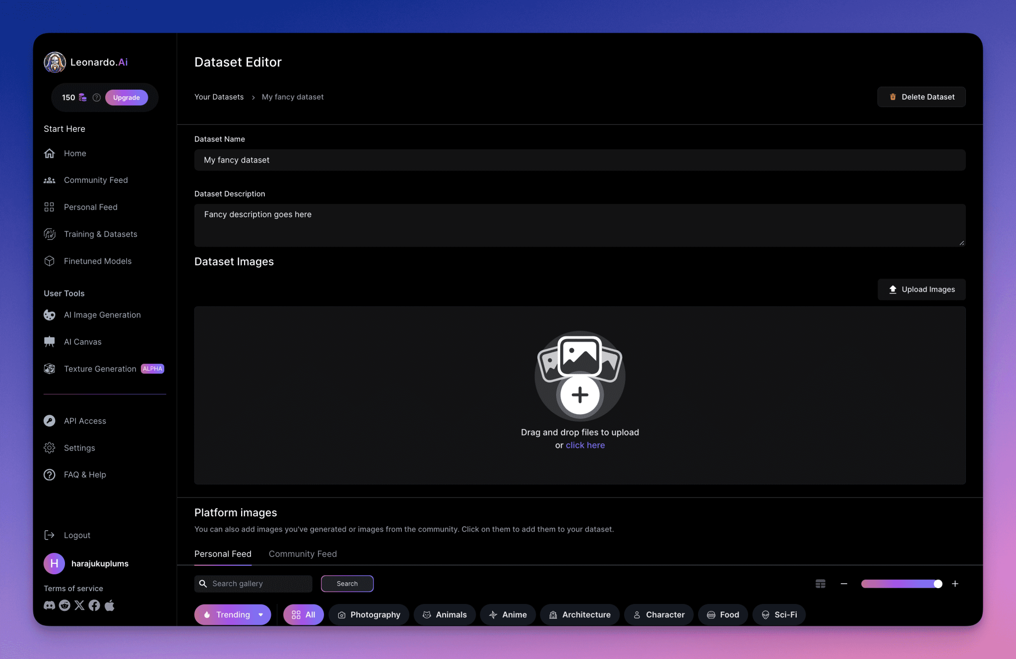 Leonardo AI：免费训练属于你的图像生成模型-5