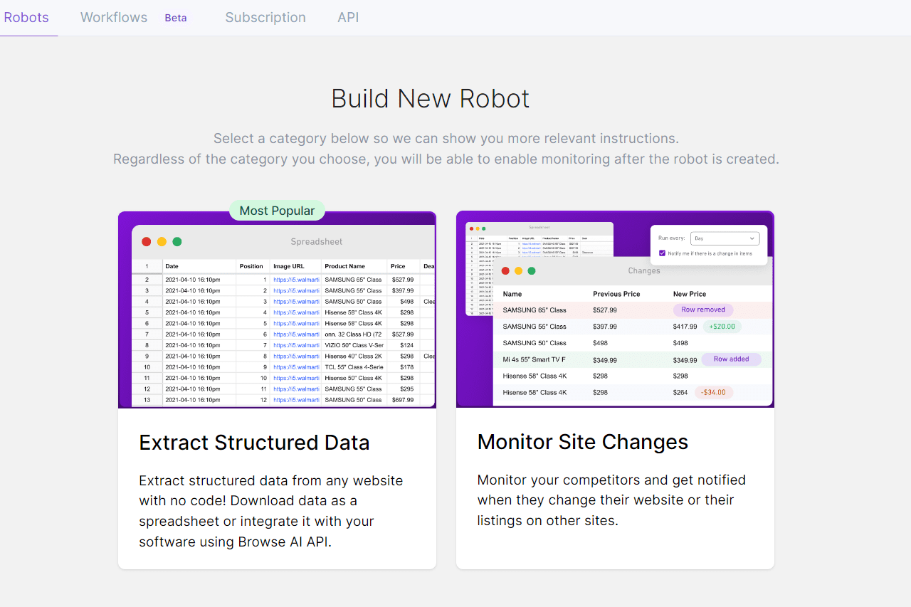 Browse AI 在Robot Studio中构建机器人-4