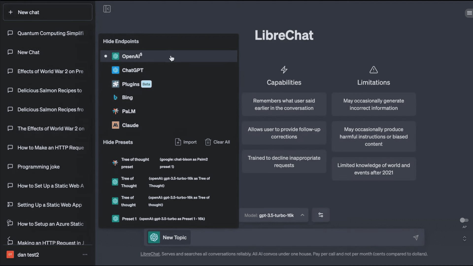 LibreChat:模仿ChatGPT界面交互的AI对话开源项目-1 LibreChat:模仿ChatGPT界面交互的AI对话开源项目-1