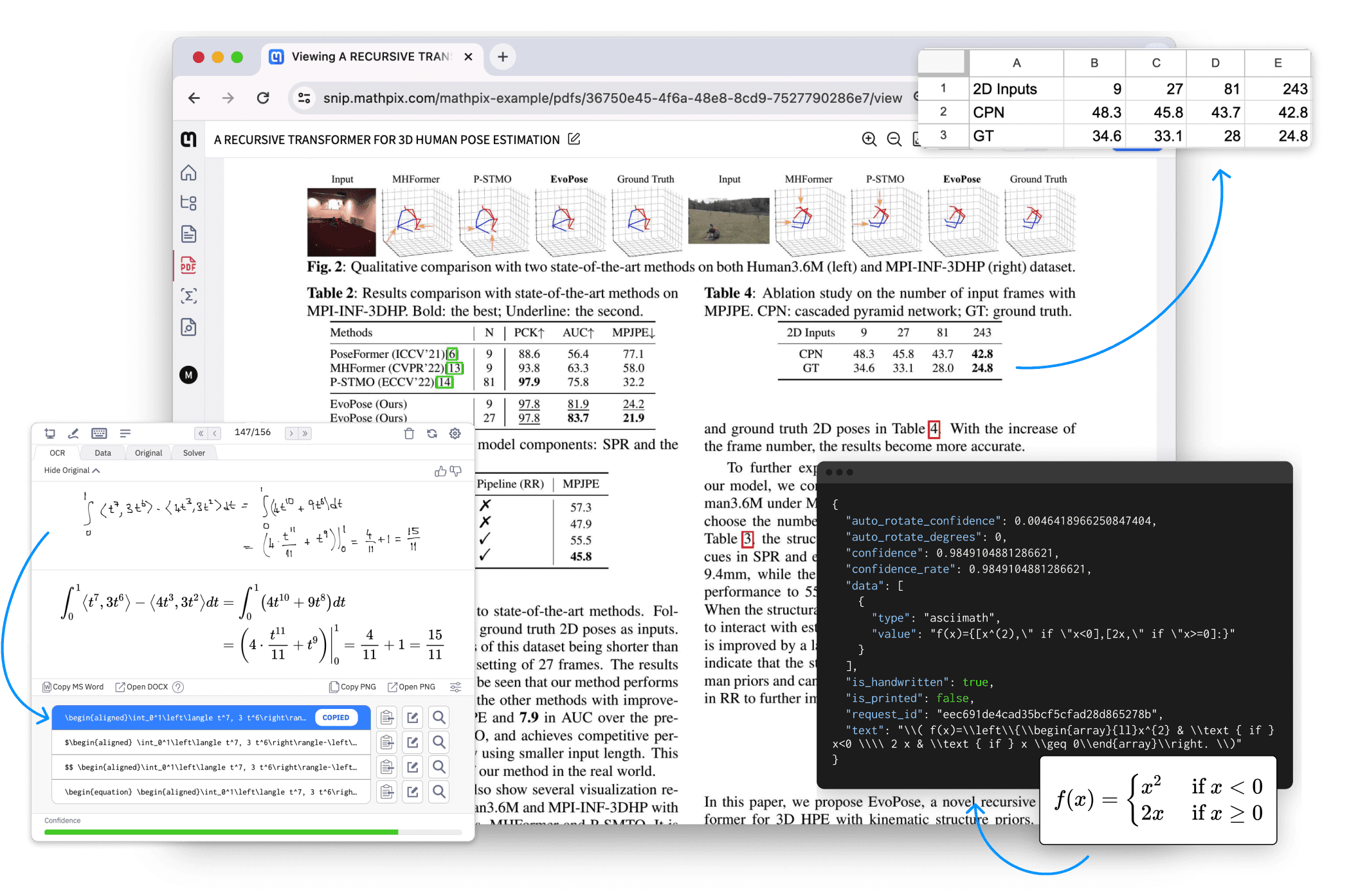 Mathpix：PDF和图片文档结构化转换软件，支持多终端-1