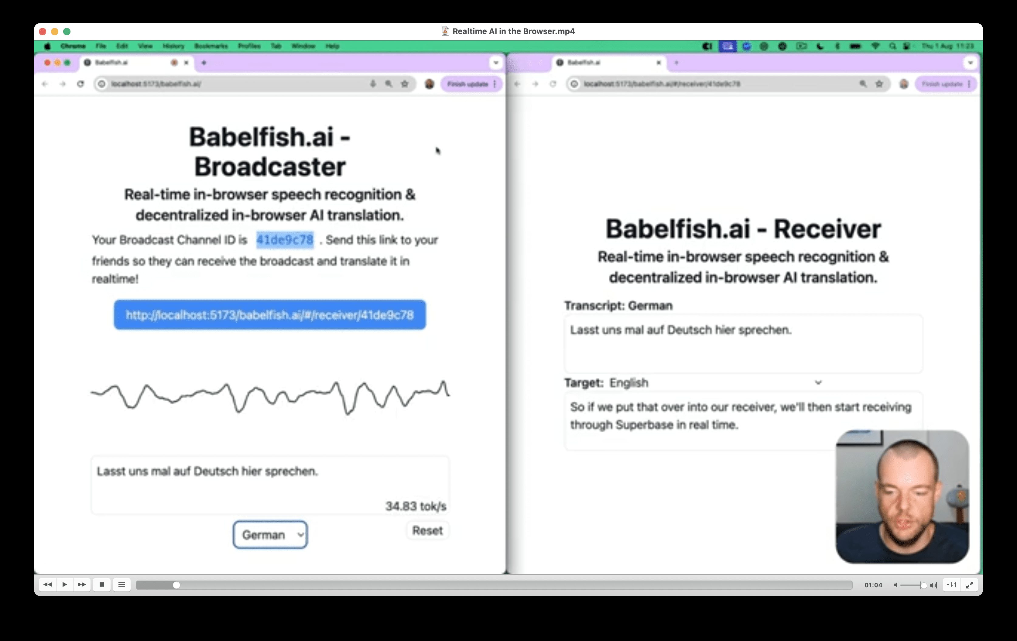 Babelfish.ai：浏览器运行的语音实时转录与翻译应用
