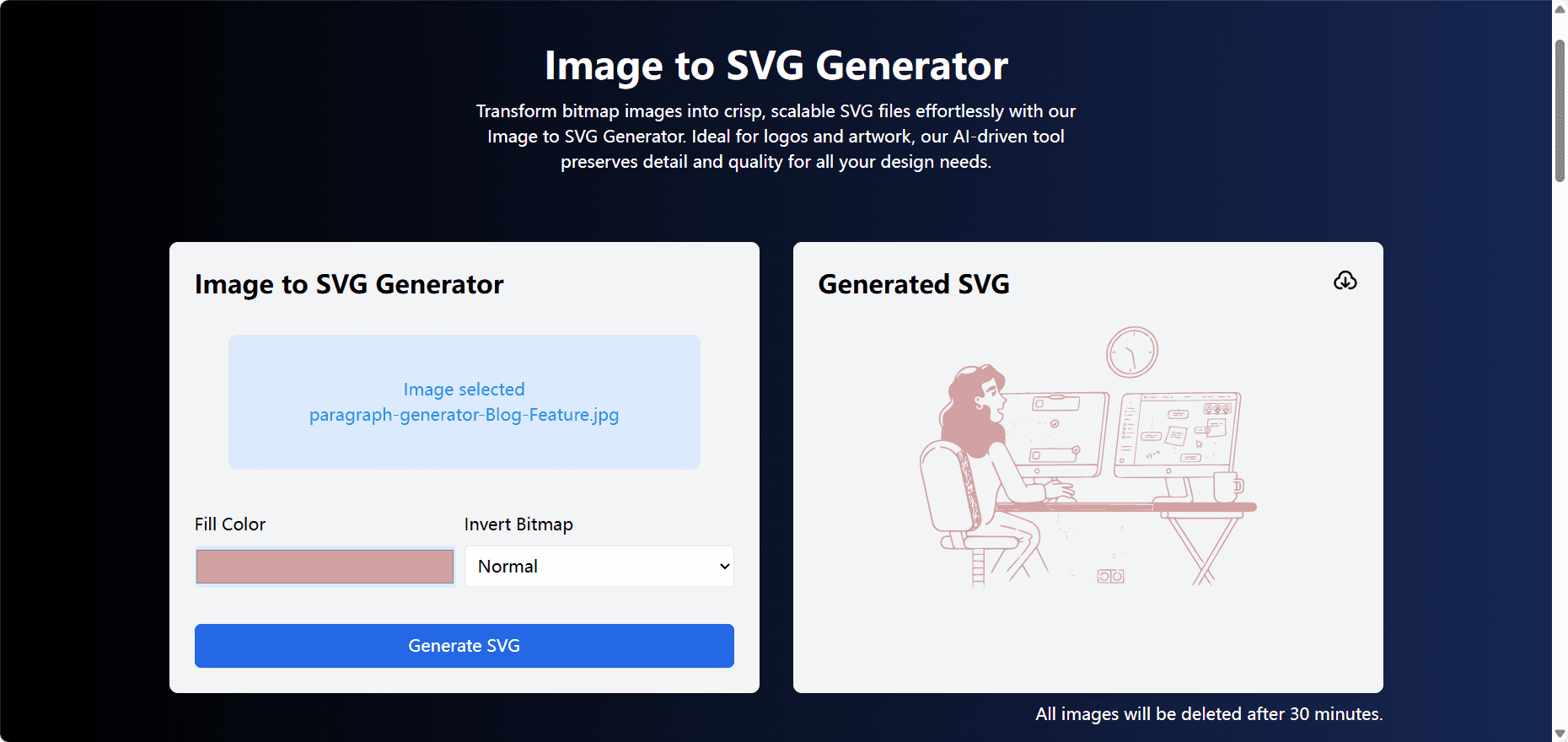 SVG.la: AI 支持的 SVG 图形生成与转换平台,矢量图形转换-1 SVG.la: AI 支持的 SVG 图形生成与转换平台,矢量图形转换-1