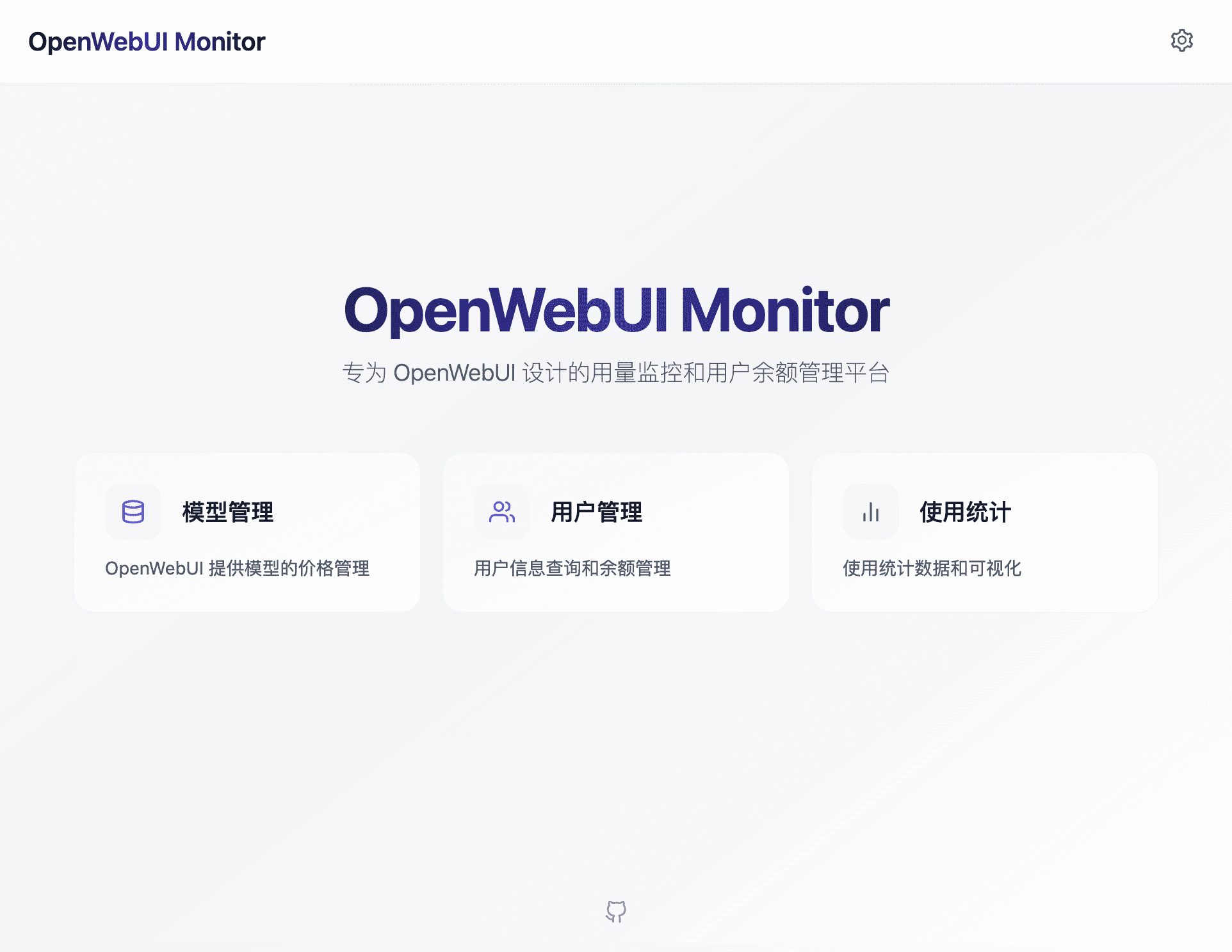 OpenWebUI-Monitor：监控OpenWebUI用户活动，管理使用限额，支持一键部署。