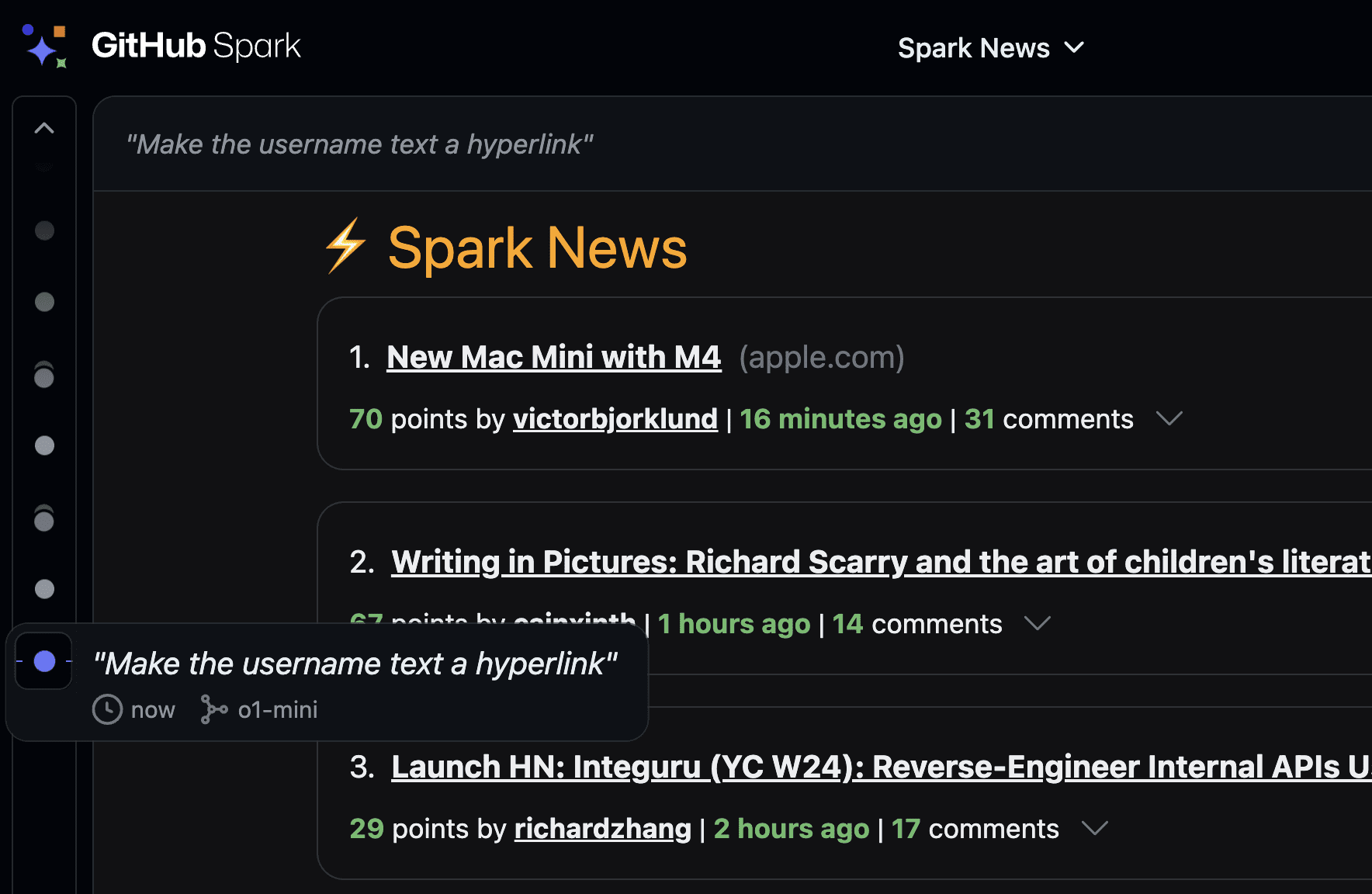 GitHub 推出 GitHub Spark ，用自然语言描述快速构建“微应用”-8