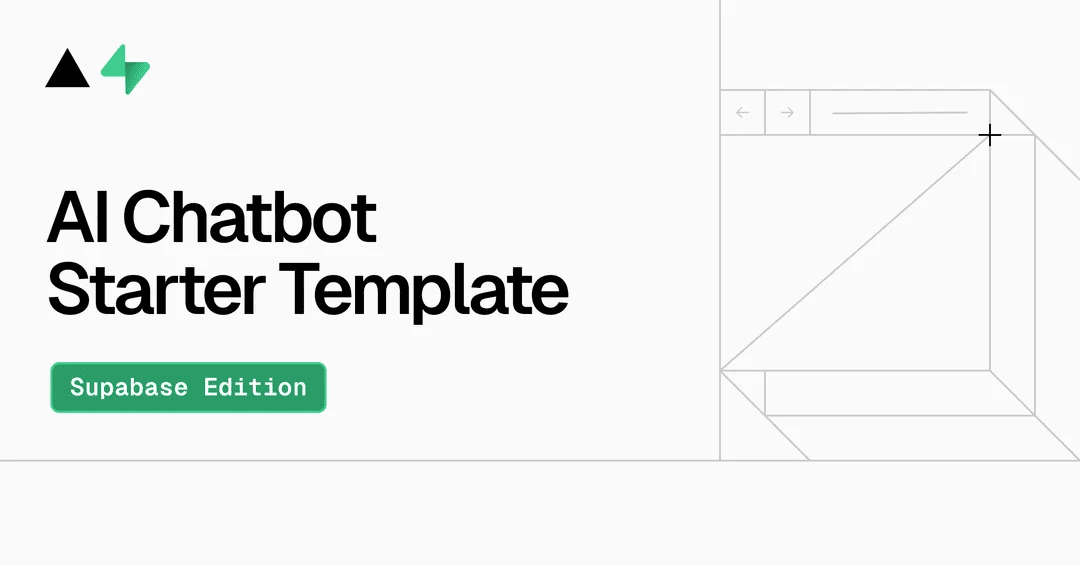 AI Chatbot Supabase：开源的Next.js和Supabase构建的AI聊天机器人，快速部署到Vercel。-1