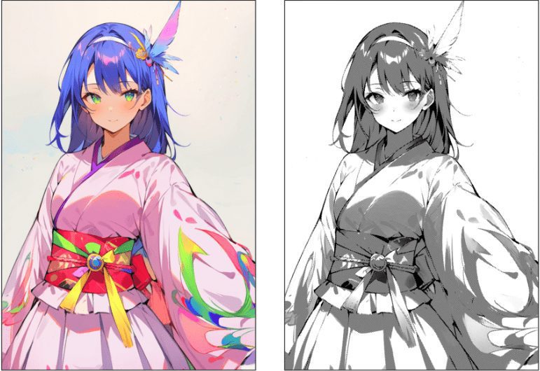 SP-MangaEditer：专业四格漫画插图创作工具，生成图像、编辑漫画页面-1