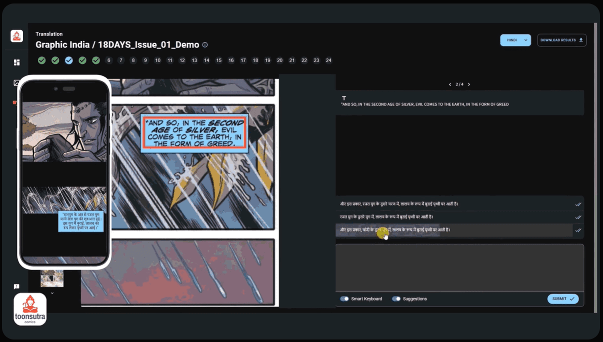 Toonsutra：探索全球网络漫画，多语言漫画阅读平台-1
