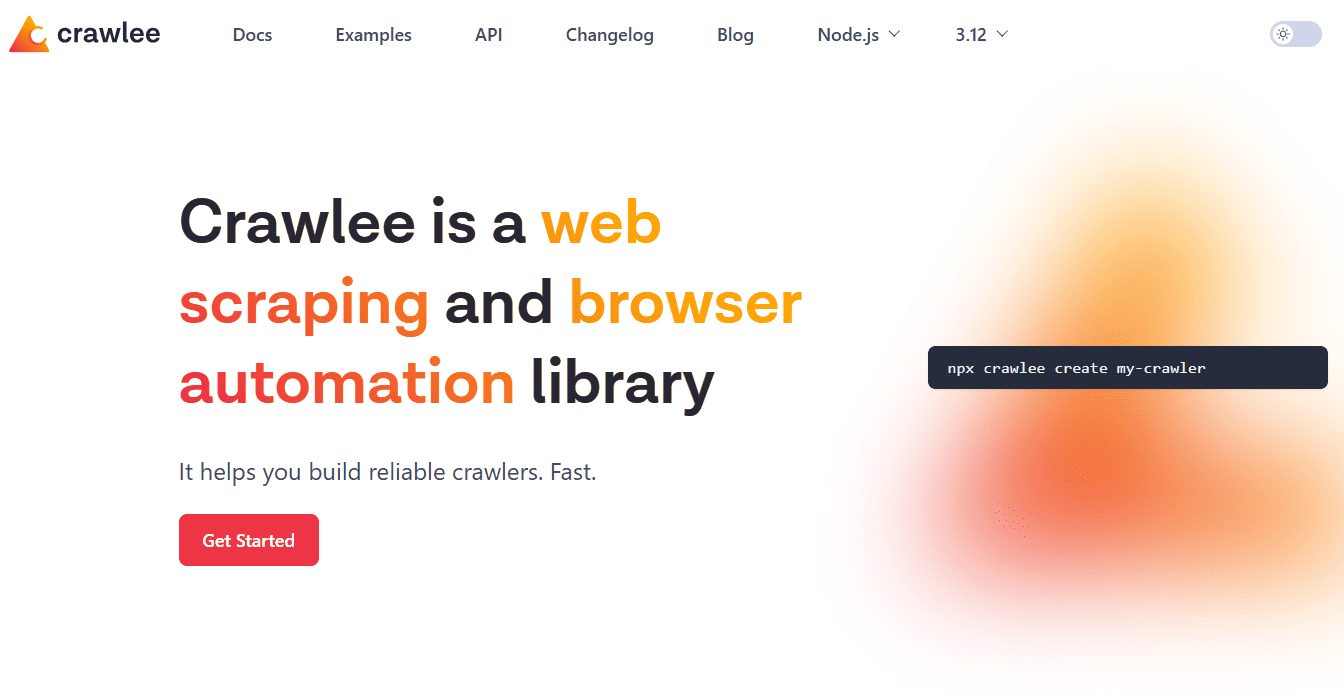 Crawlee：使用Node.js构建可靠的网络爬虫和浏览器自动化工具-1