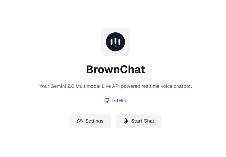 BrownChat:开源实时语音聊天的AI助手-1 BrownChat:开源实时语音聊天的AI助手-1