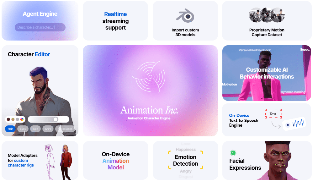 Animation：实时生成3D动画，打造栩栩如生的虚拟角色-1