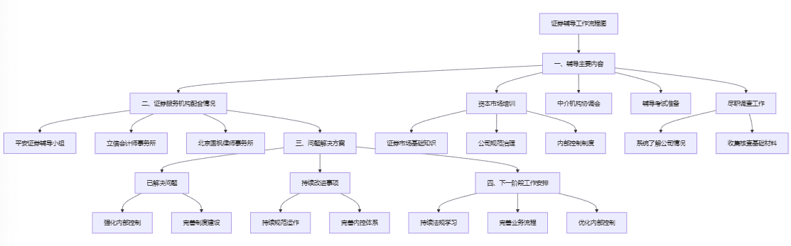 生成各类业务流程图的方法：从辅导公司上市流程图开始-1