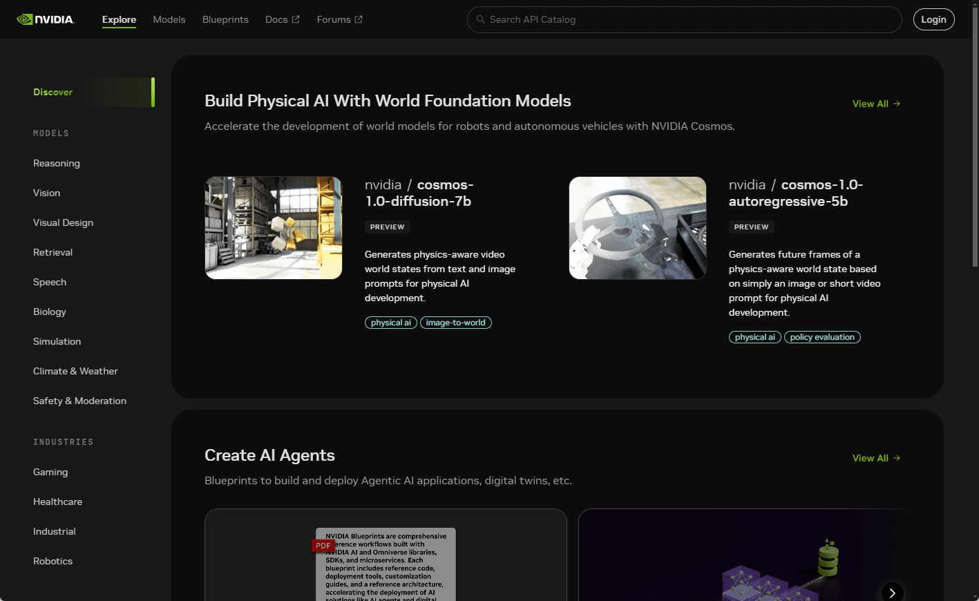 NVIDIA Cosmos:世界基础模型,构建物理世界的人工智能基础模型平台-1 NVIDIA Cosmos:世界基础模型,构建物理世界的人工智能基础模型平台-1