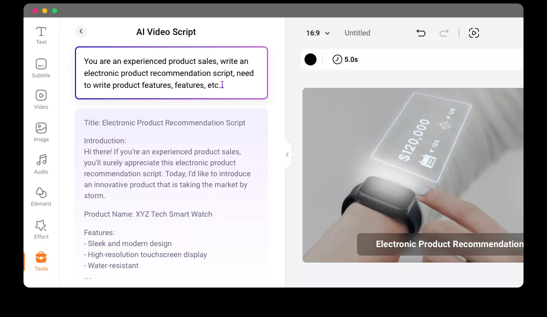 FlexClip AI：全能 AI 影音编辑工具，从视频编辑到图片强化和音频处理-1