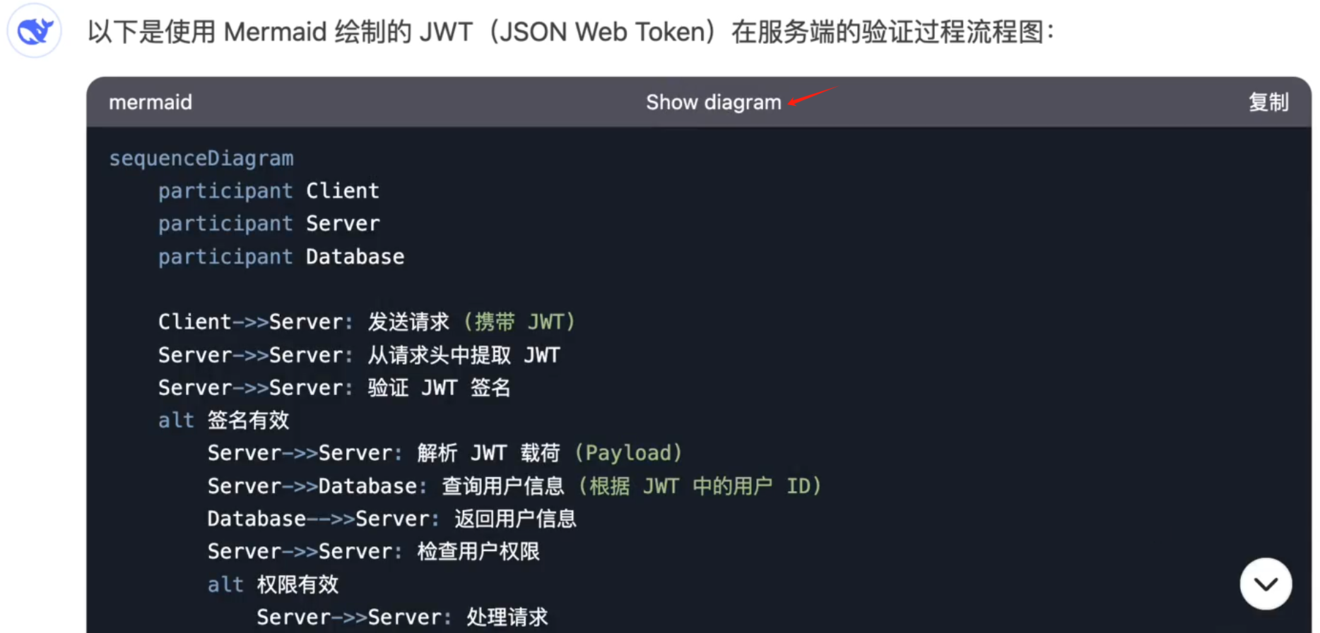 DeepSeek网站中内嵌渲染图表的Chrome浏览器扩展-1