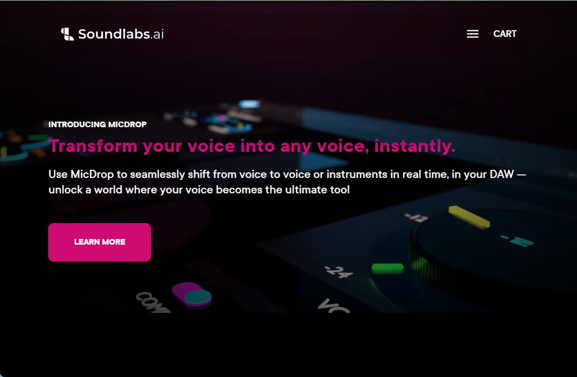SoundLabs AI：实时将人声转换为任意音色或乐器的创作工具-1