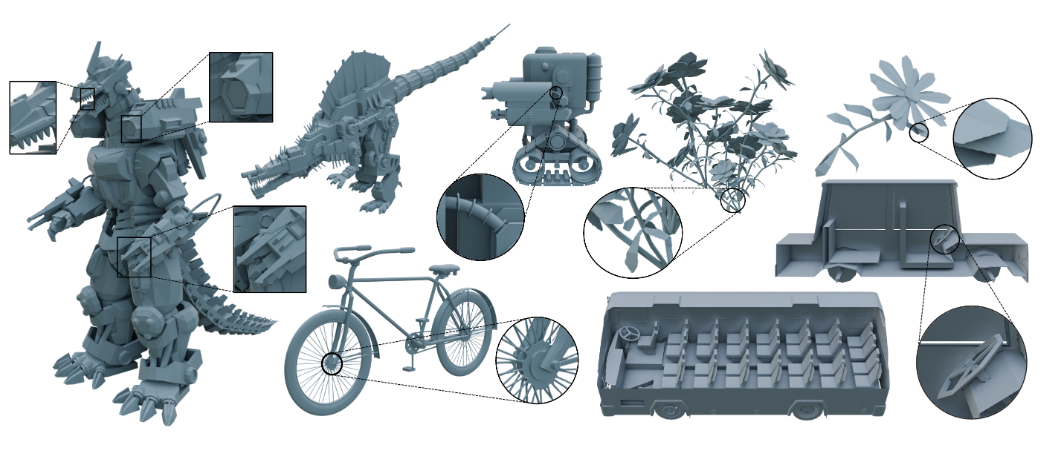 TripoSF：快速生成高分辨率3D模型的实用工具-1