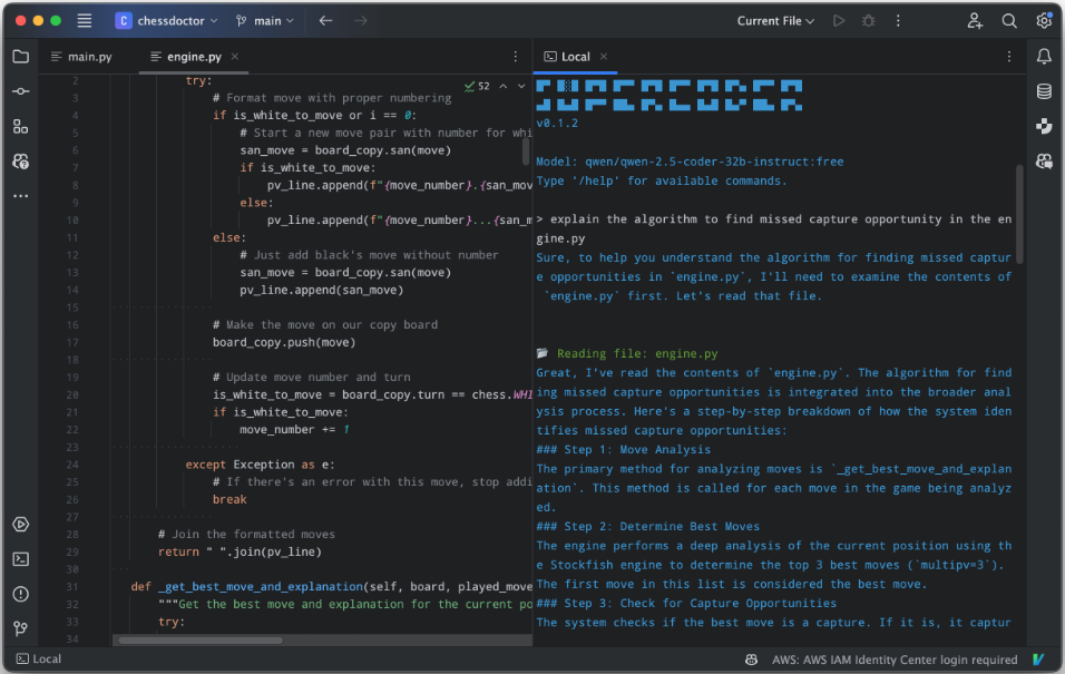 SuperCoder：命令行终端运行的智能代码助手-1