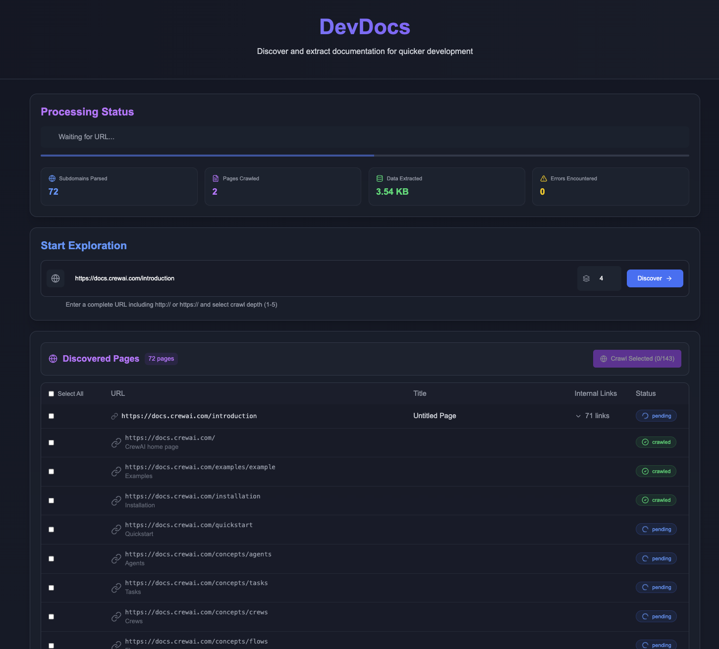 DevDocs：快速抓取并整理技术文档的MCP服务-1