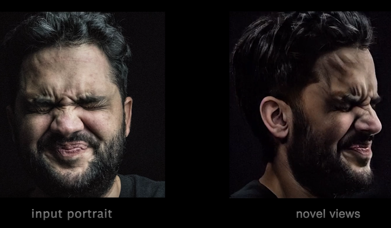 DiffPortrait360：从单张人像生成360度头部视图-1