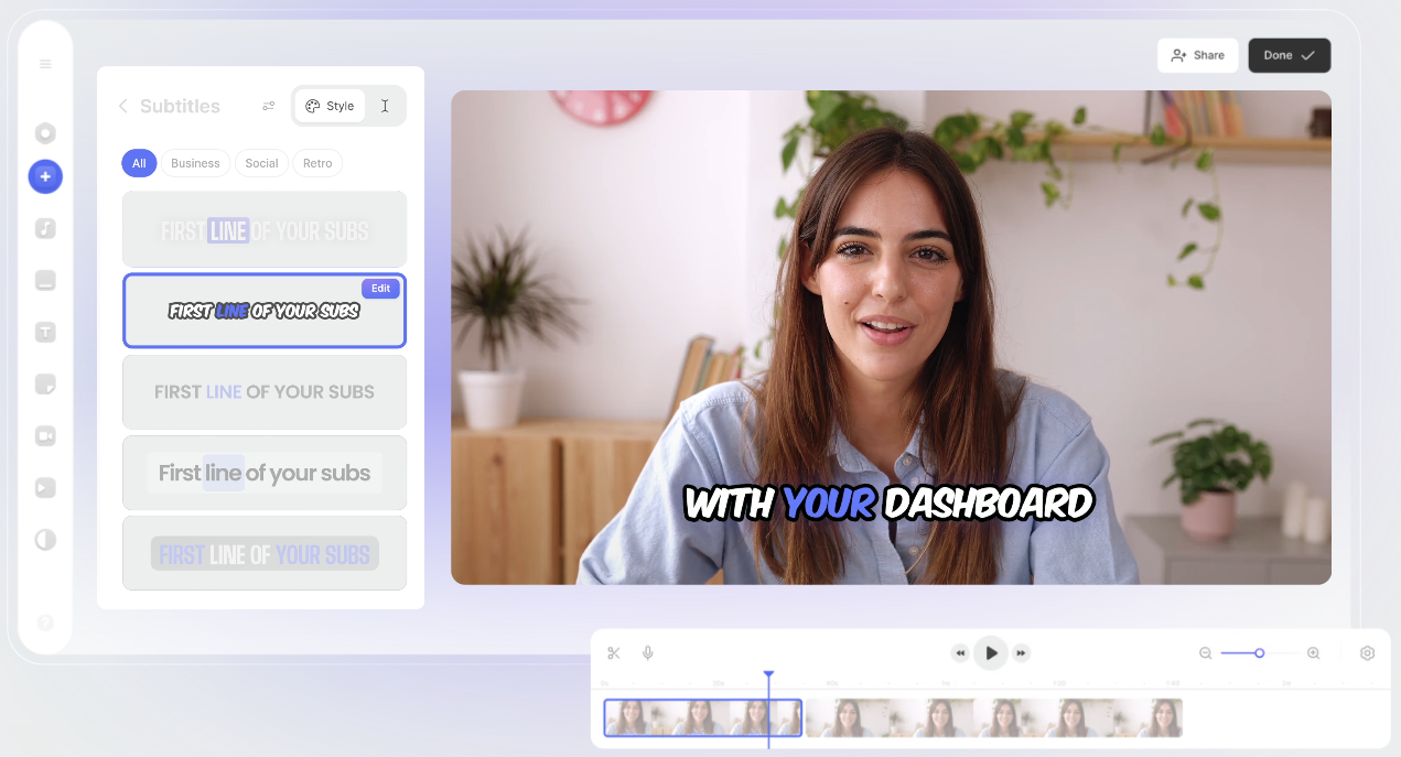 VEED.IO：AI驱动的简单视频编辑平台-1