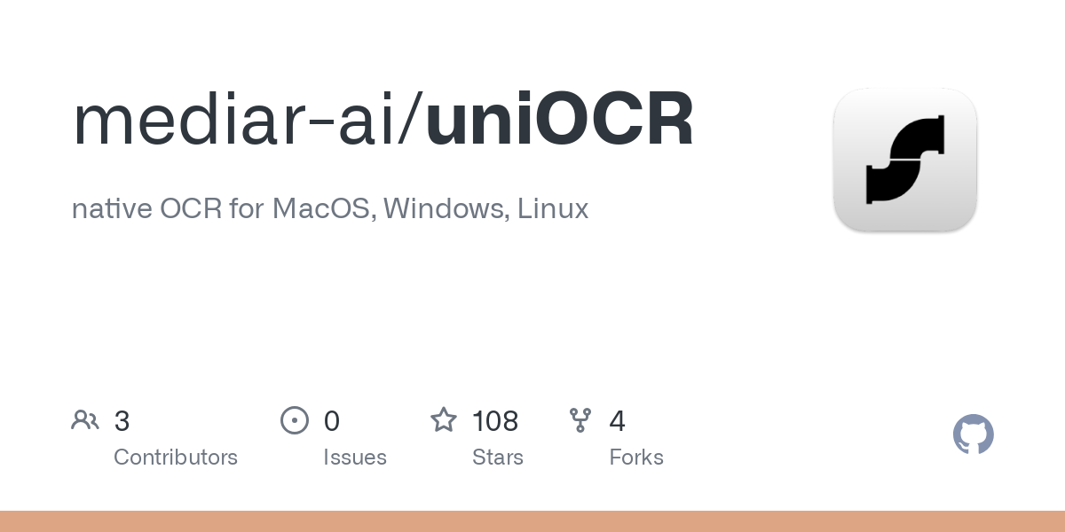 uniOCR：跨平台开源的文字识别工具-1